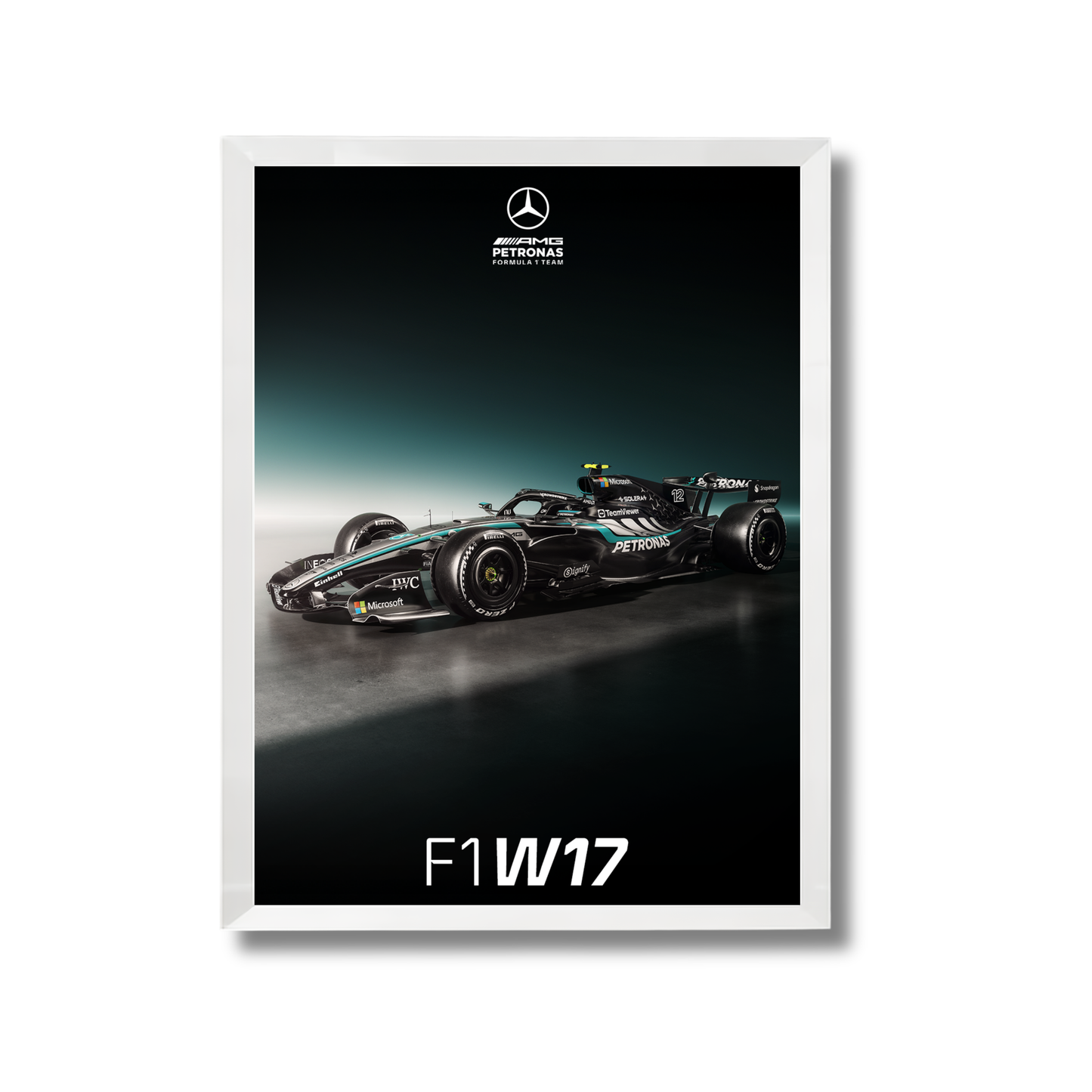 Mercedes-AMG PETRONAS F1 Team W17 Formula 1 Poster #722