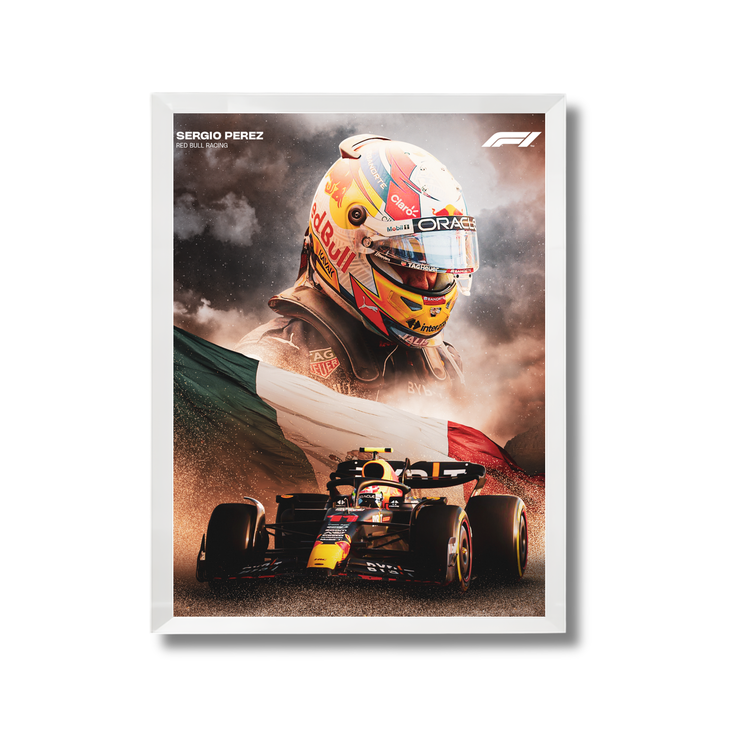 Sergio Pérez of the Oracle Red Bull Racing team. Formula 1 Poster #747