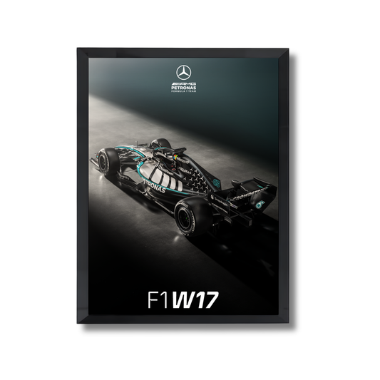 Mercedes-AMG PETRONAS F1 Team W17 Formula 1 Poster #723