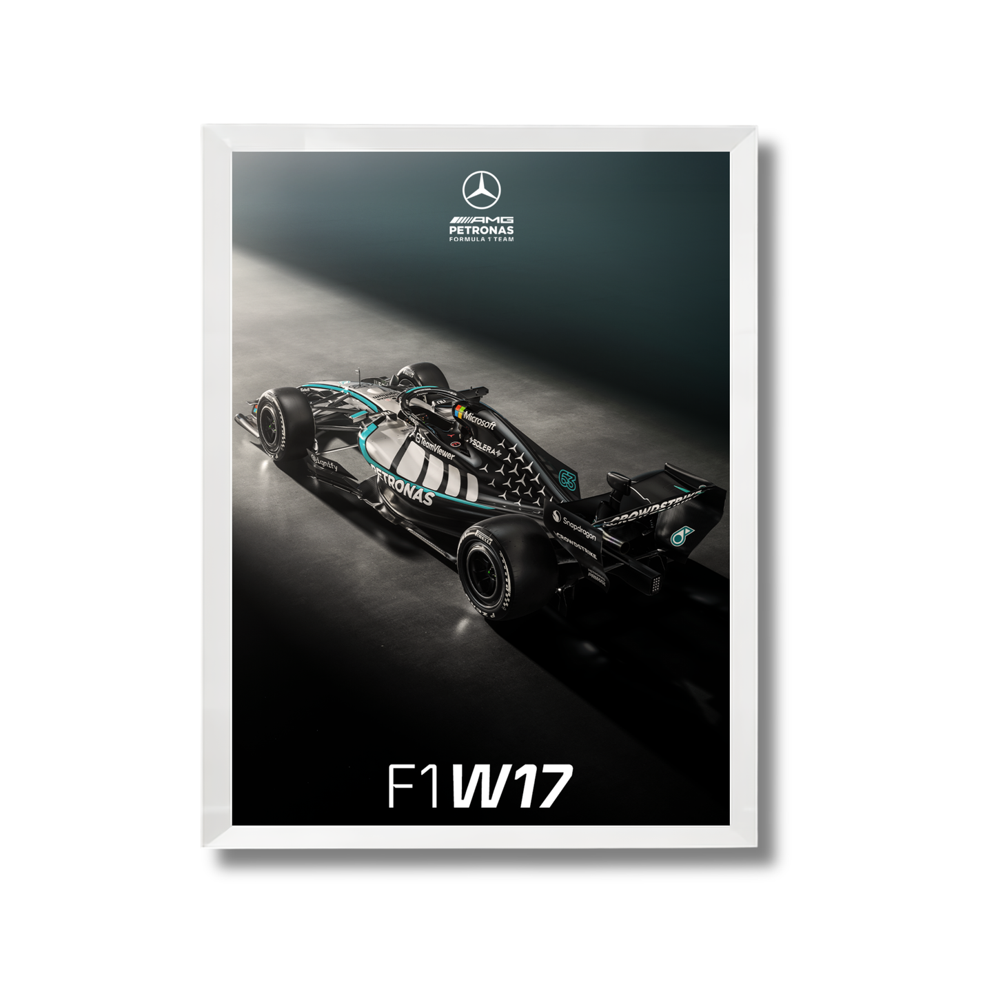 Mercedes-AMG PETRONAS F1 Team W17 Formula 1 Poster #723