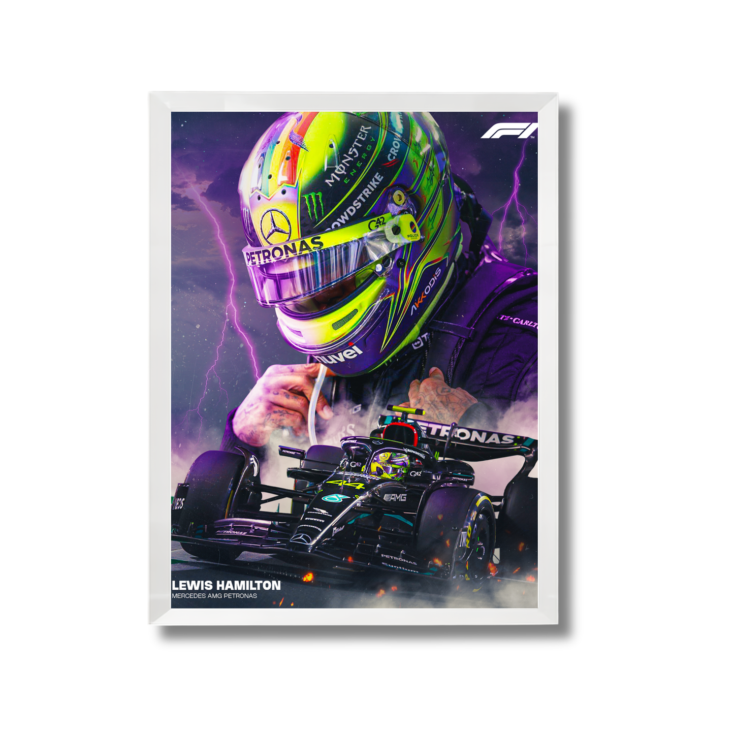 Lewis Hamilton Formula 1 Poster #749