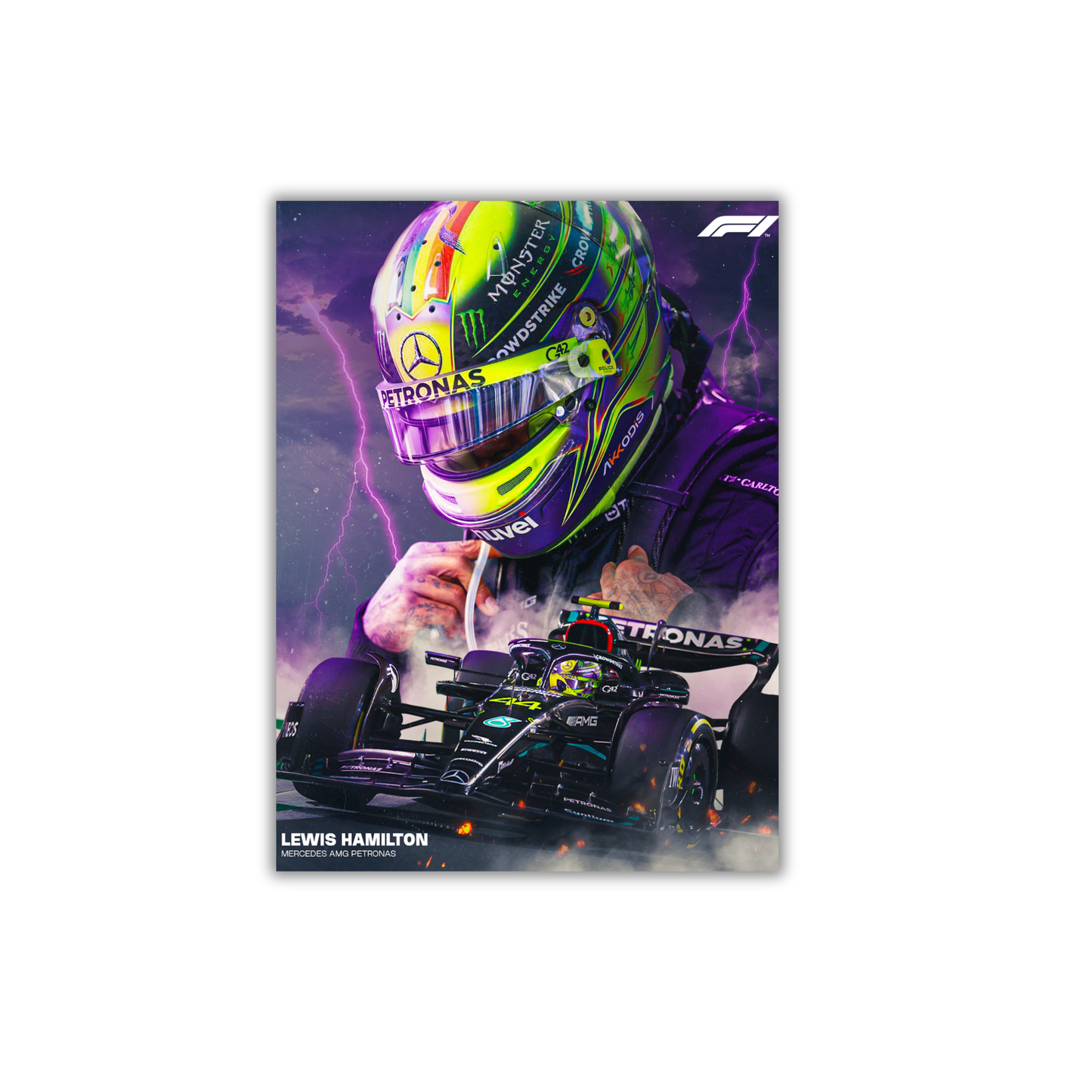 Lewis Hamilton Formula 1 Poster #749