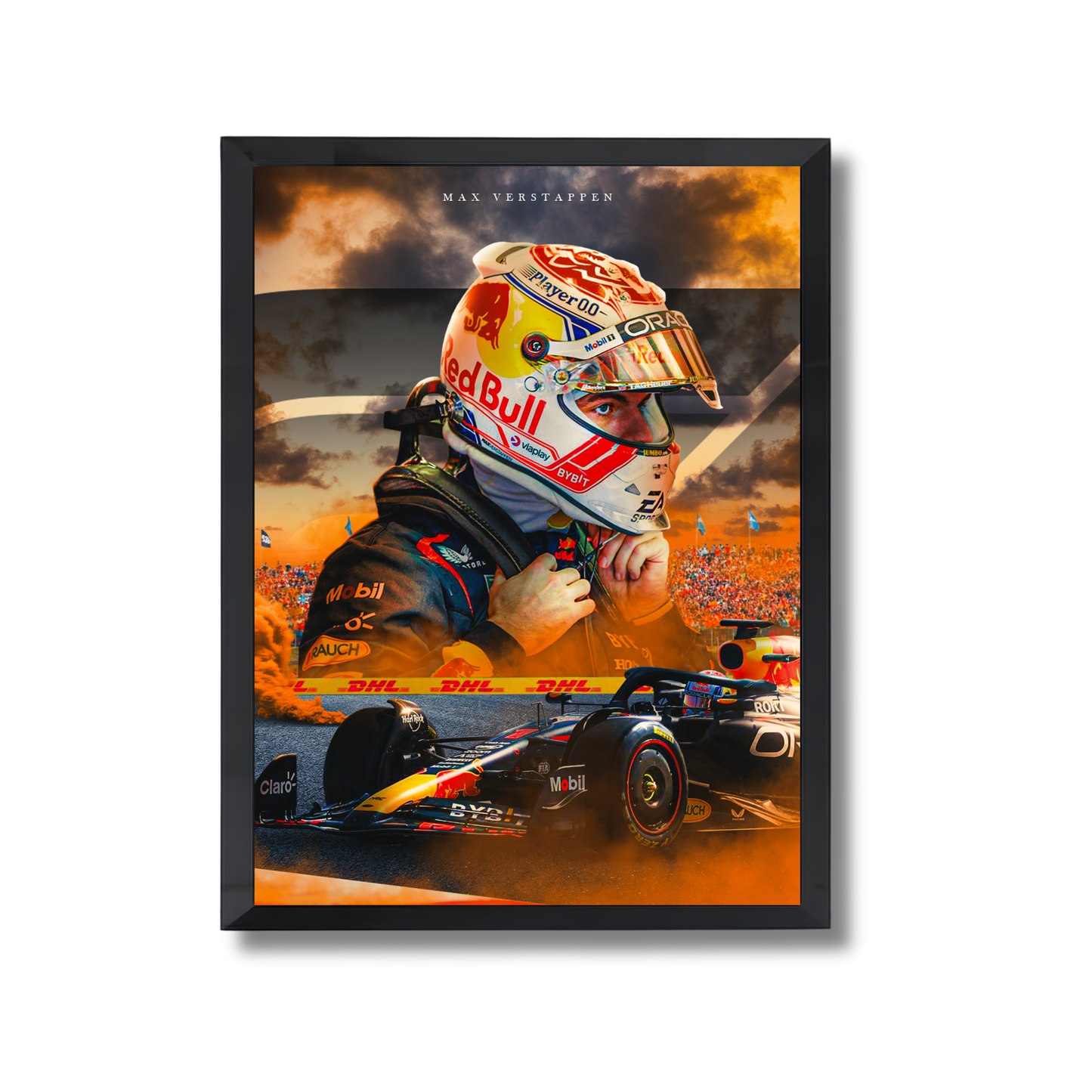 Red Bull Racing driver Max Verstappen. Formula 1 Poster #742