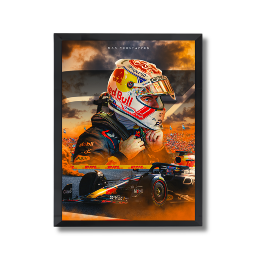 Red Bull Racing driver Max Verstappen. Formula 1 Poster #742