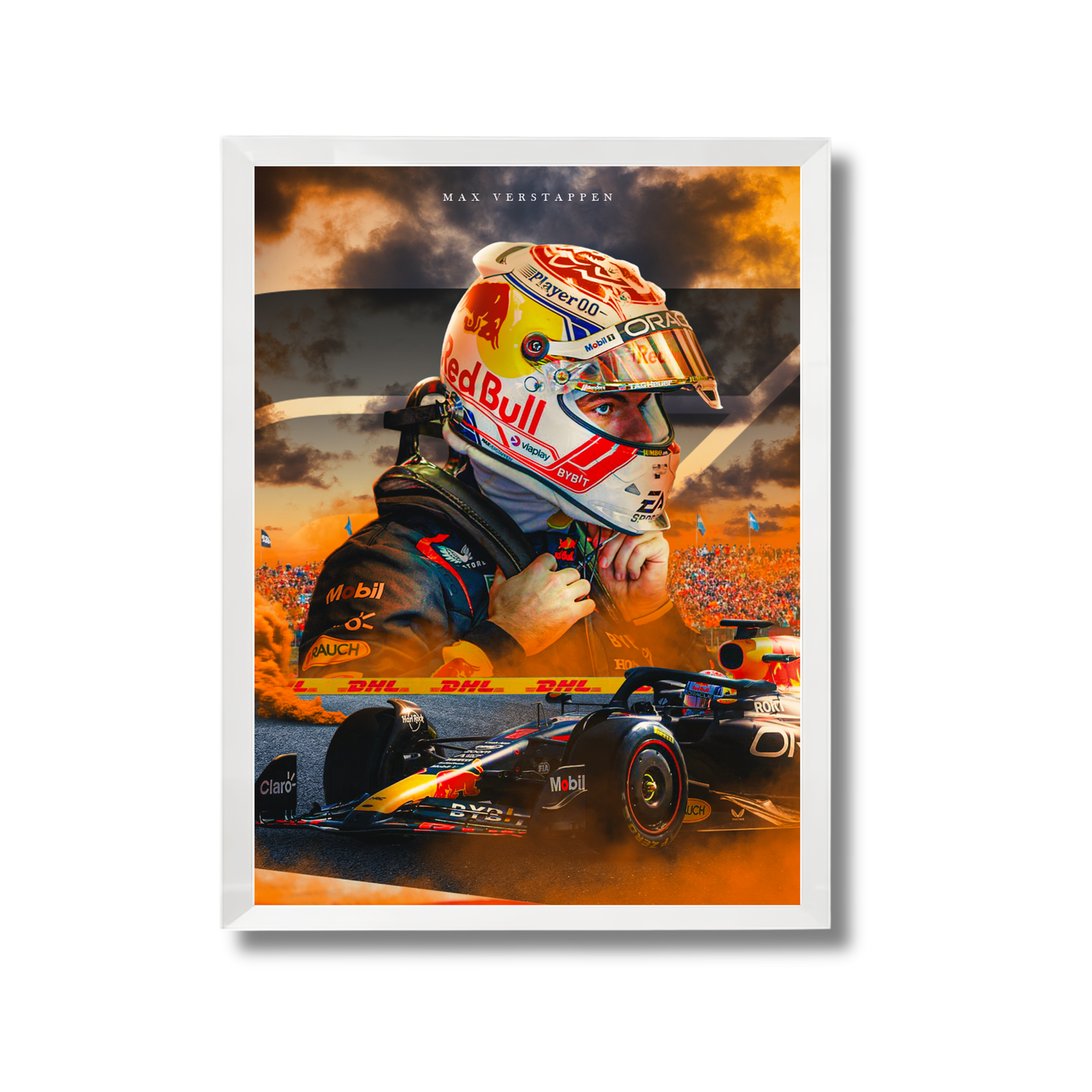 Red Bull Racing driver Max Verstappen. Formula 1 Poster #742