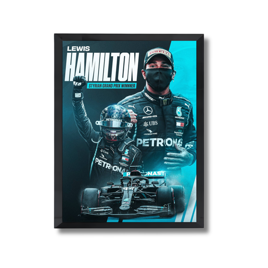 Lewis Hamilton-Mercedes-AMG Petronas F1 Team. Formula 1 Poster #756