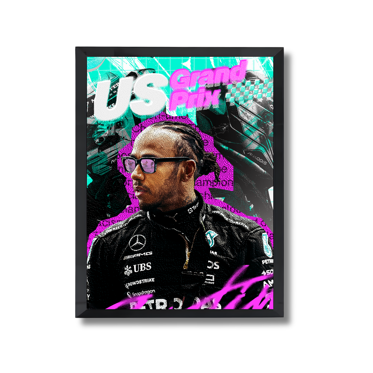Lewis Hamilton Formula 1 Poster #732