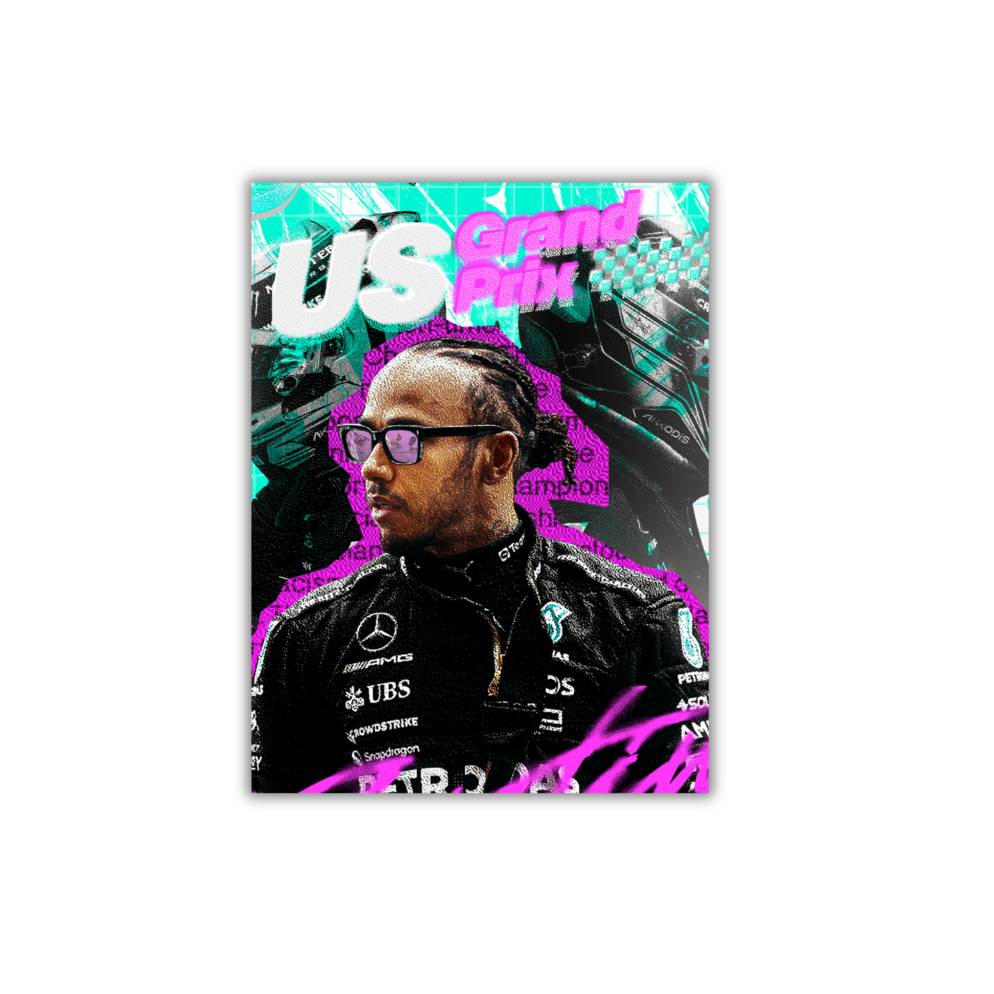 Lewis Hamilton Formula 1 Poster #732