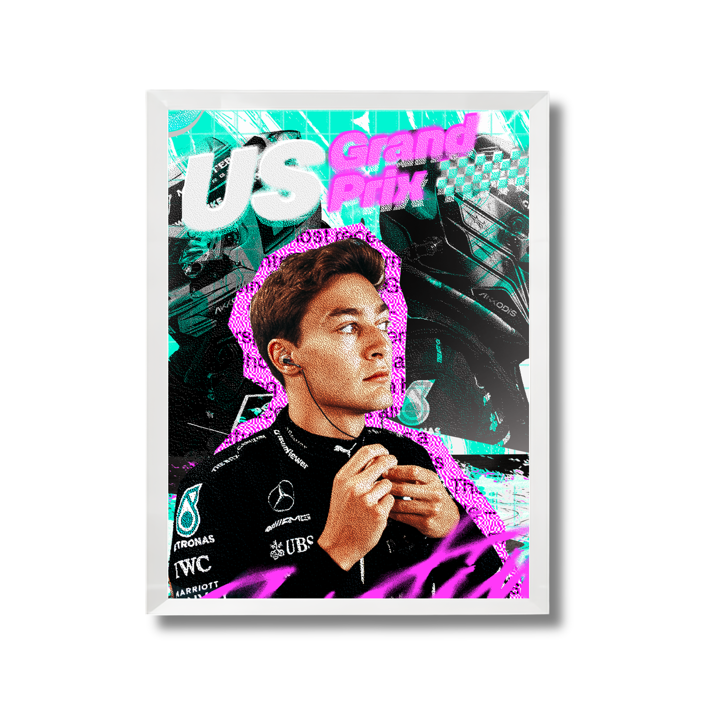 George Russell for the Mercedes-AMG PETRONAS F1 Team, Formula 1 Poster #735