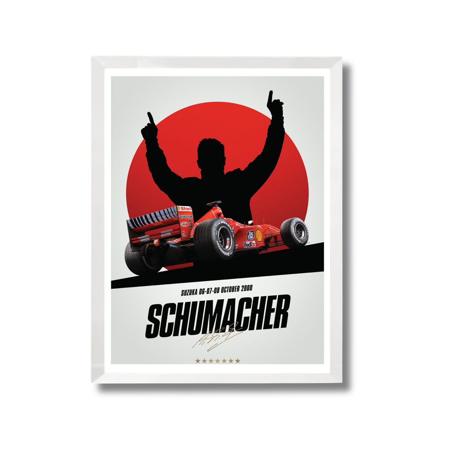 Ferrari F1-2000 Michael Schumacher 2000 F1 World Championship Winner - Japan Suzuka #760