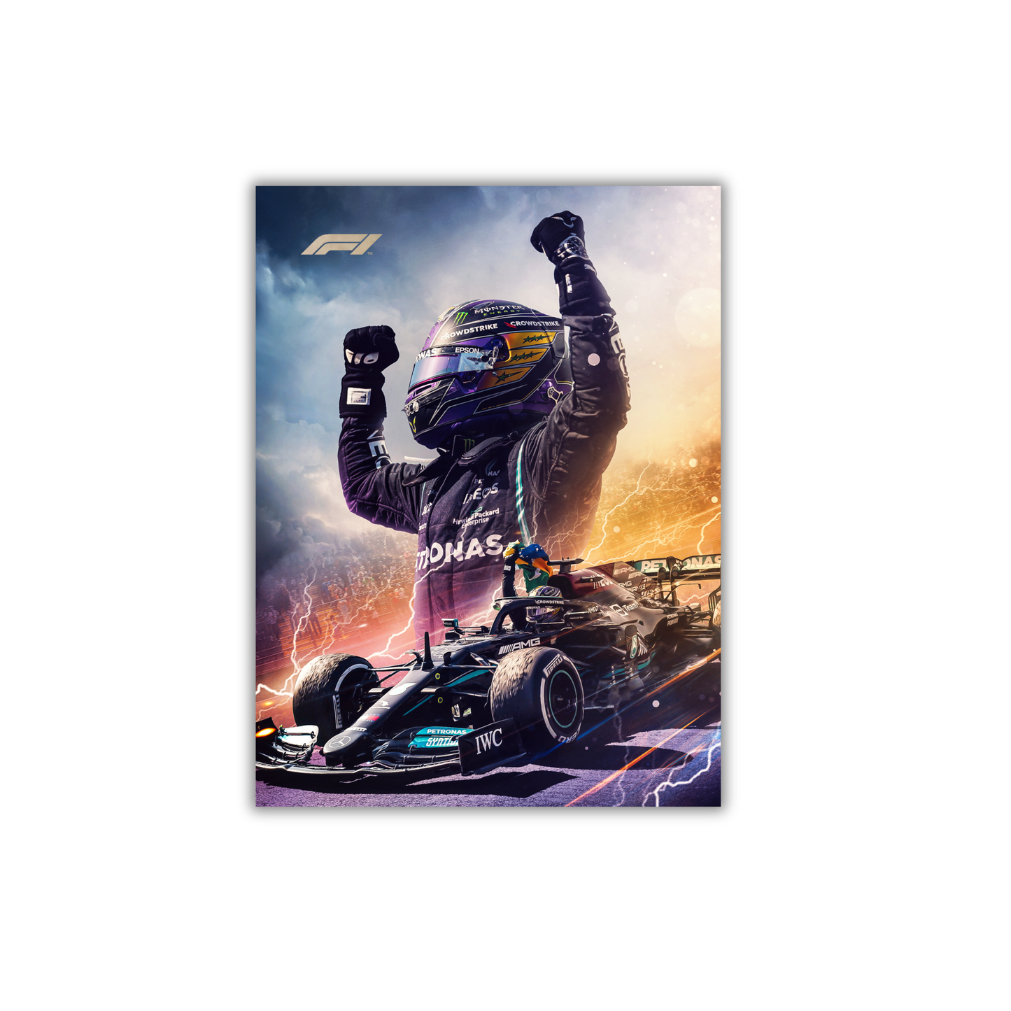 Lewis Hamilton F1 Poster #764