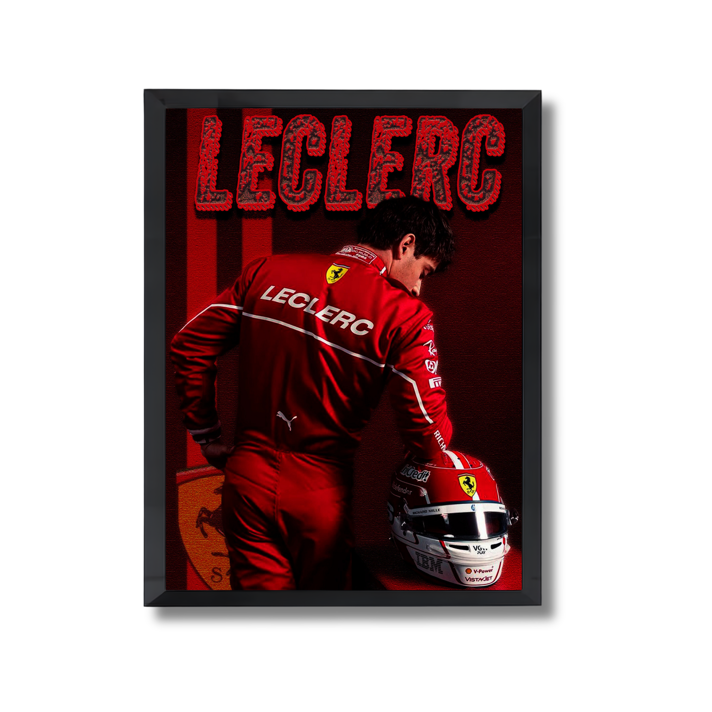 Scuderia Ferrari Formula 1 driver Charles Leclerc Poster #741