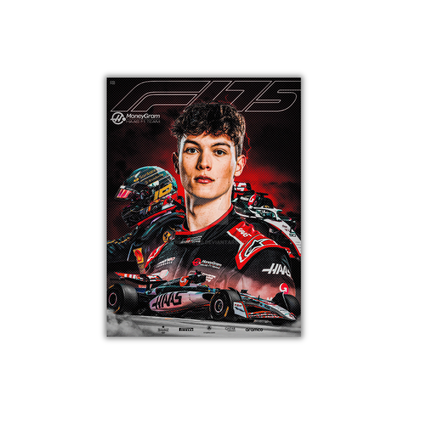 Oliver Bearman F1 Poster #767