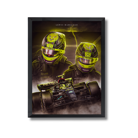 Lewis Hamilton Formula 1 Poster #744