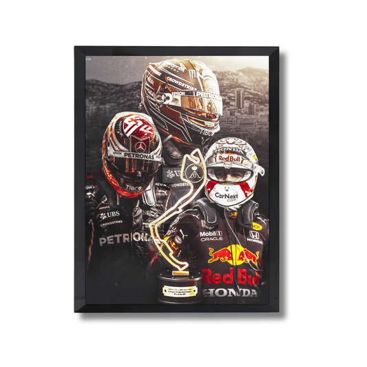 Kimi Raikkonen 'Iceman' Metal Inspire F1 Poster #770