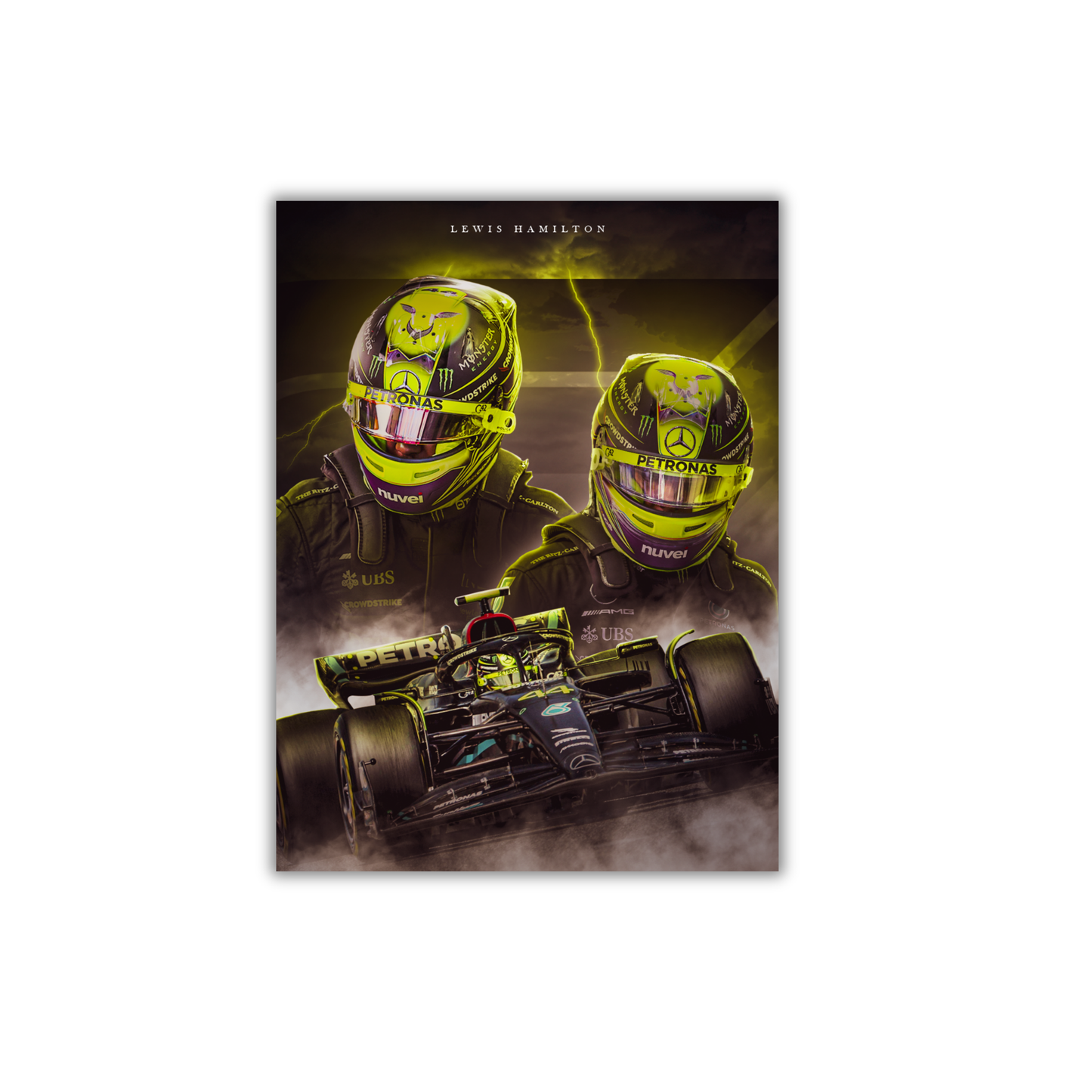 Lewis Hamilton Formula 1 Poster #744