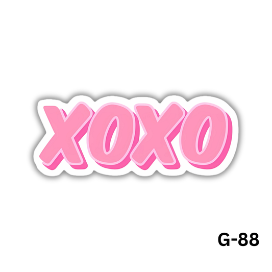 XOXO Sticker (G-88)