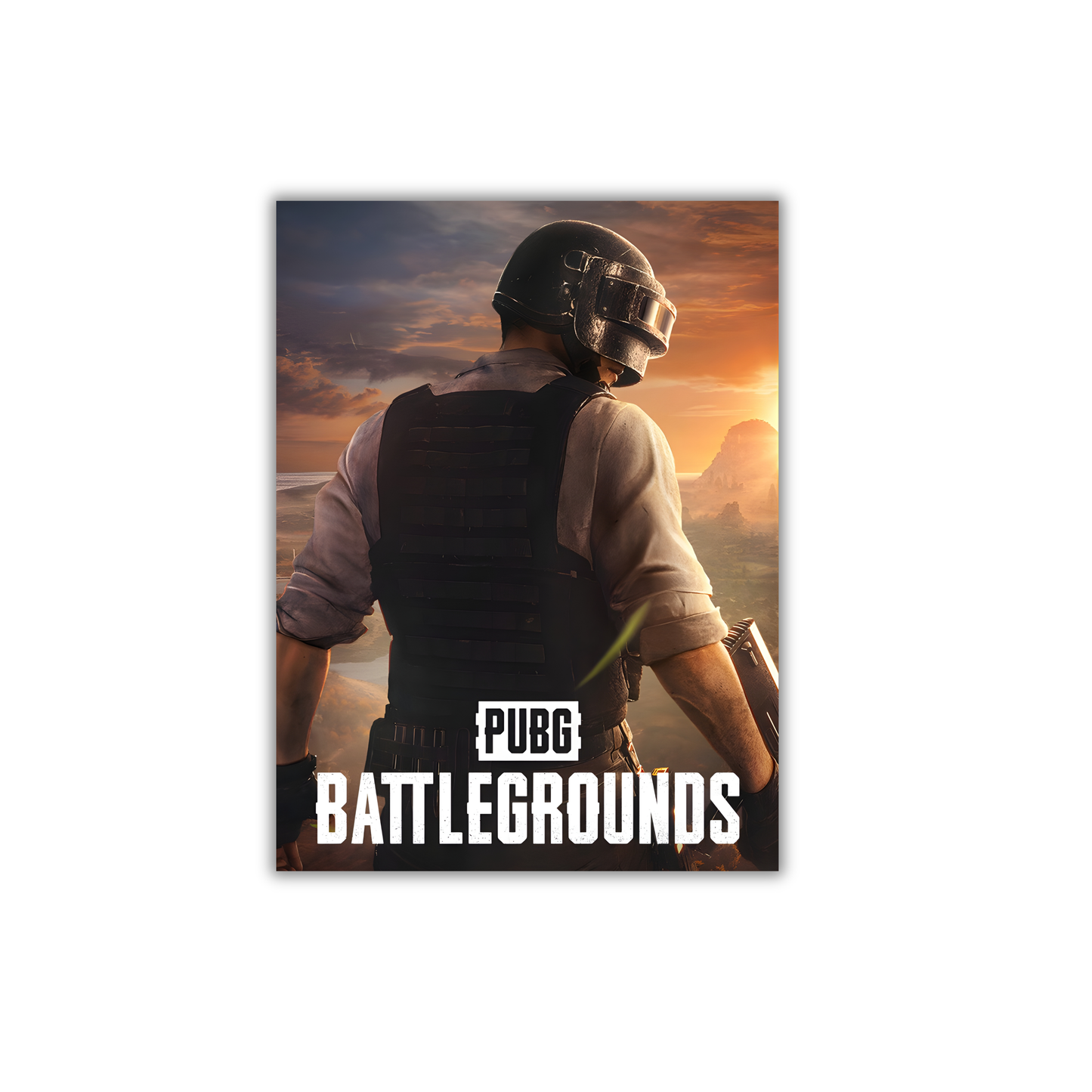 PUBG BATTLEGROUNDS Gaming Poster #309