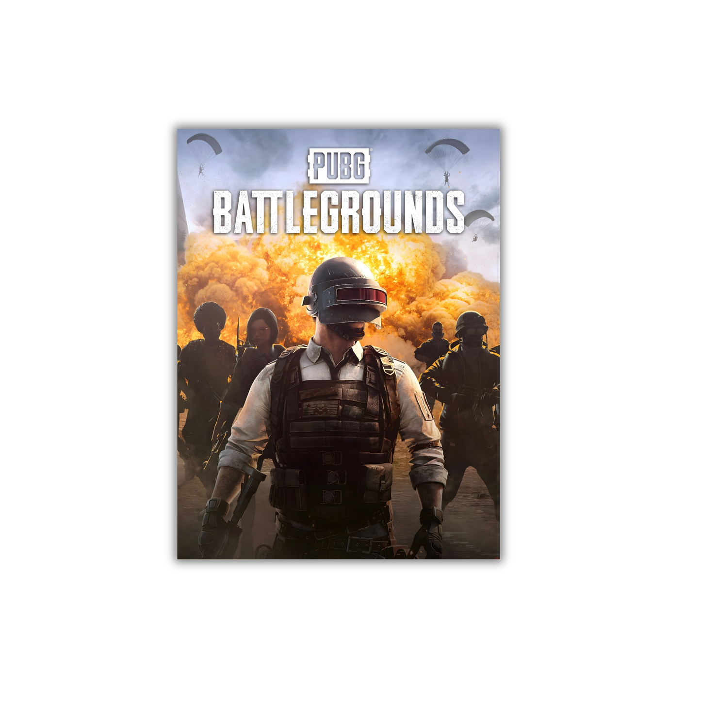 PUBG BATTLEGROUNDS Gaming Poster #306
