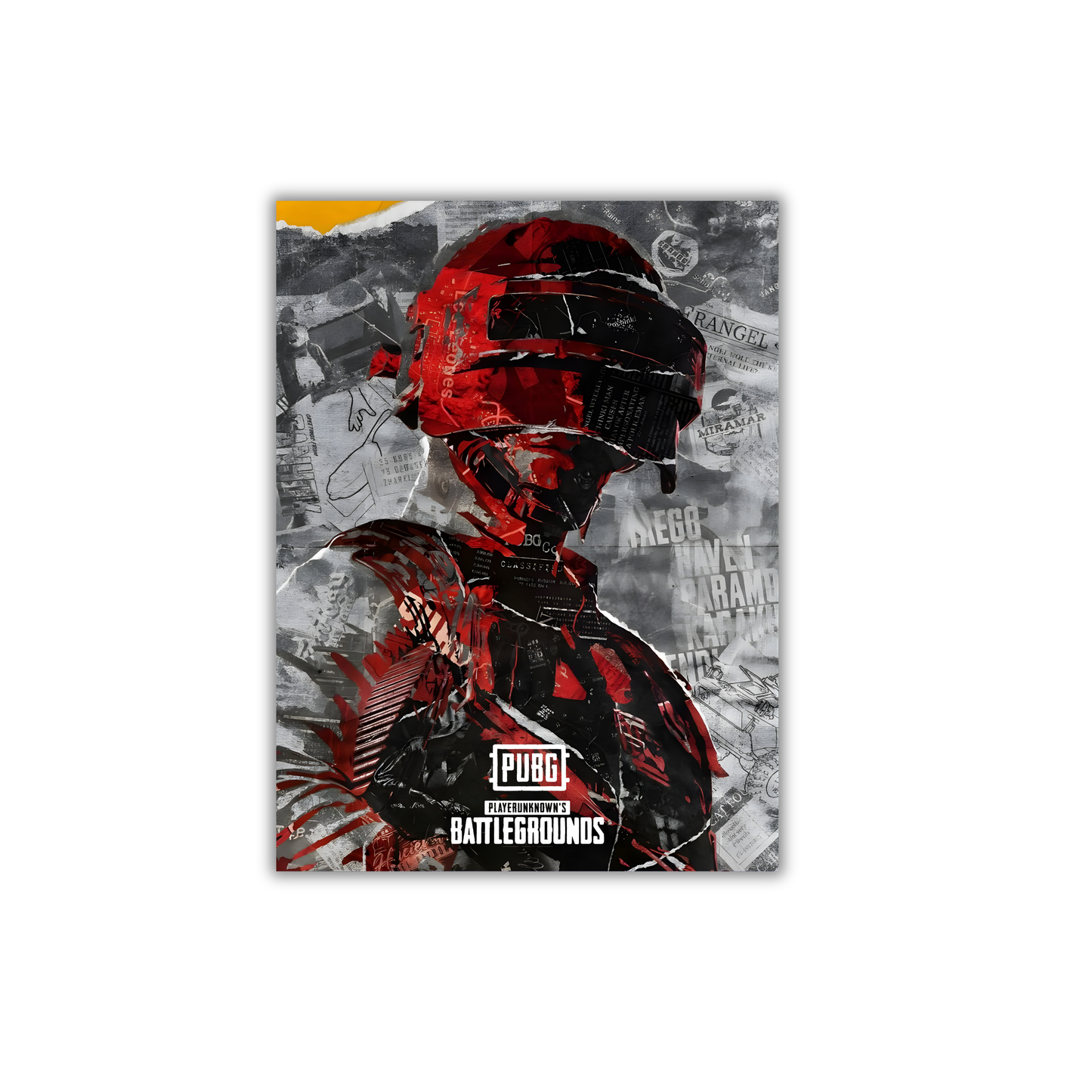 PUBG BATTLEGROUNDS Gaming Poster #312