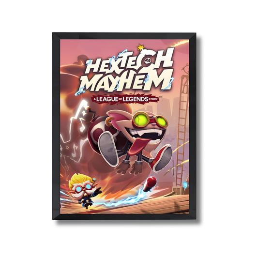 Hextech Mayhem a League of Legends story Gaming Poster #326