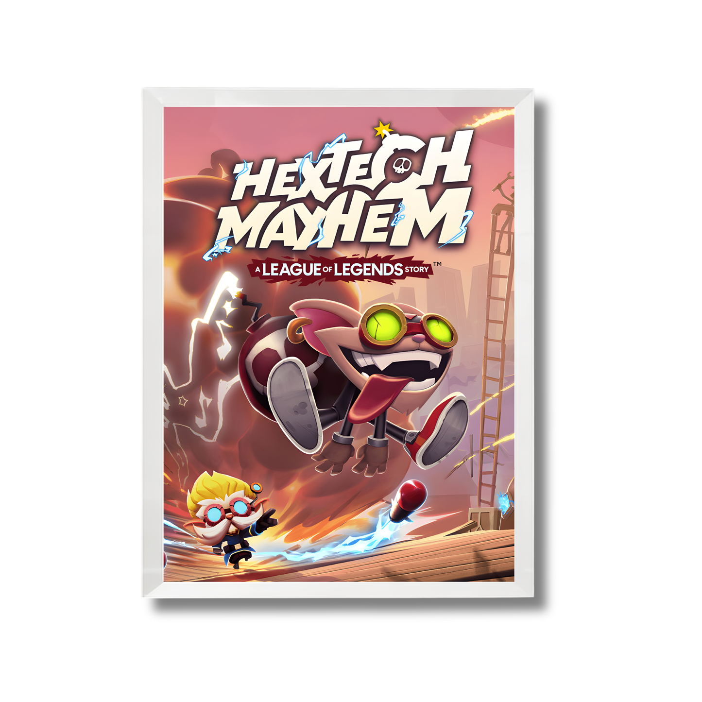 Hextech Mayhem a League of Legends story Gaming Poster #326