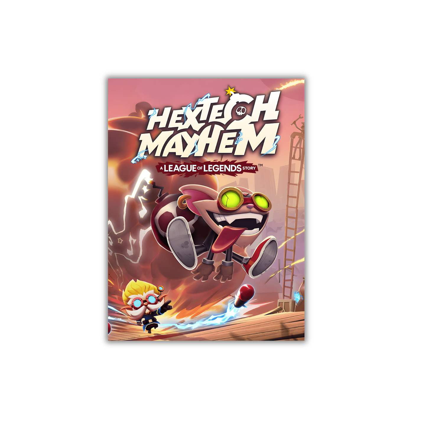 Hextech Mayhem a League of Legends story Gaming Poster #326