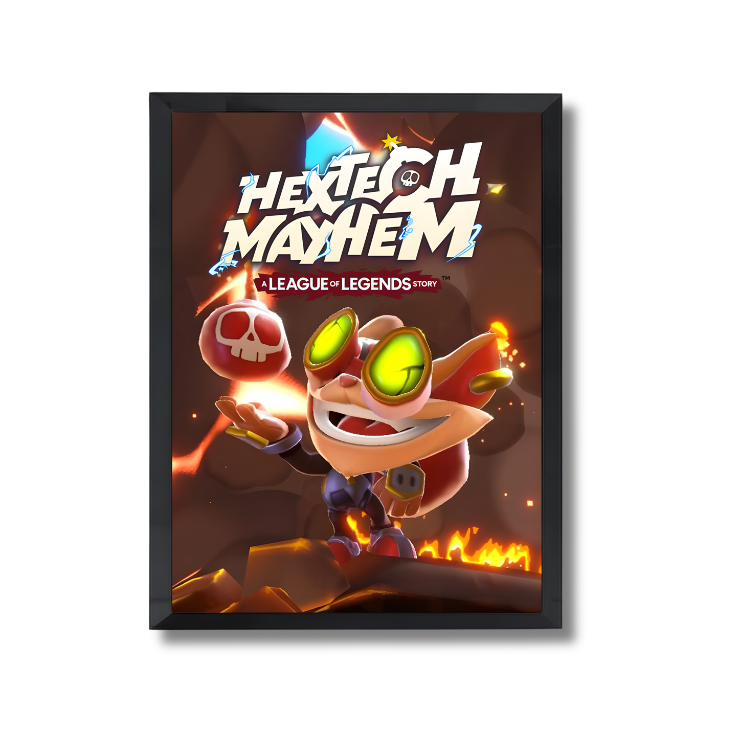 Hextech Mayhem a League of Legends story Gaming Poster #327