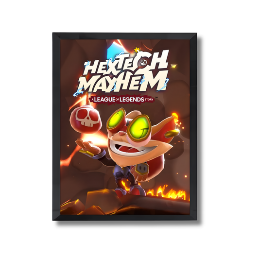 Hextech Mayhem a League of Legends story Gaming Poster #327