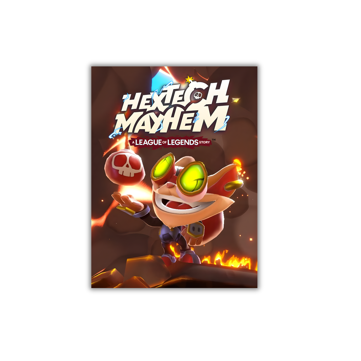 Hextech Mayhem a League of Legends story Gaming Poster #327