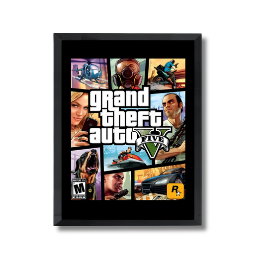 Grand Theft Auto Five (GTA V) Gaming Poster #331