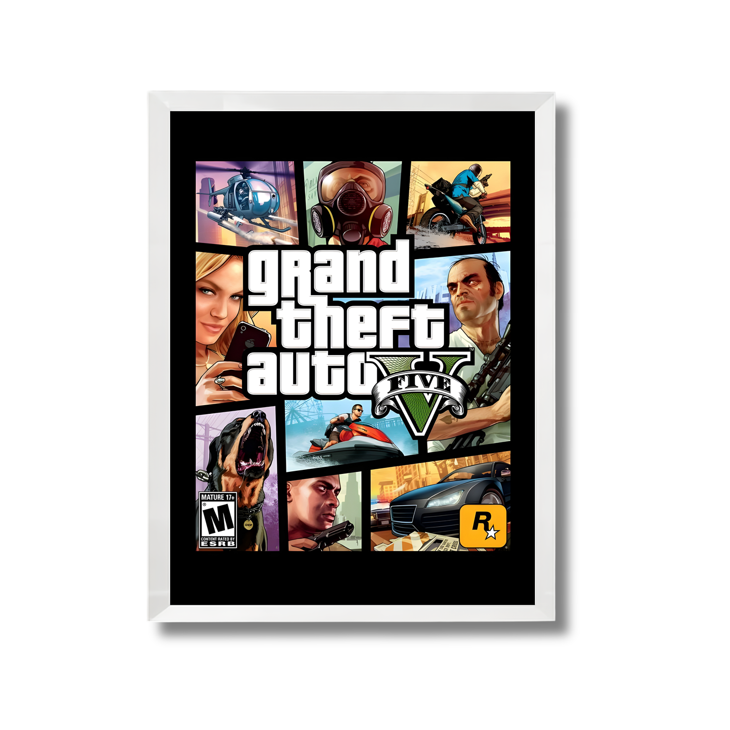 Grand Theft Auto Five (GTA V) Gaming Poster #331