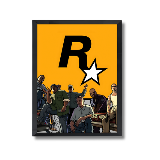Grand Theft Auto Gaming Poster #332
