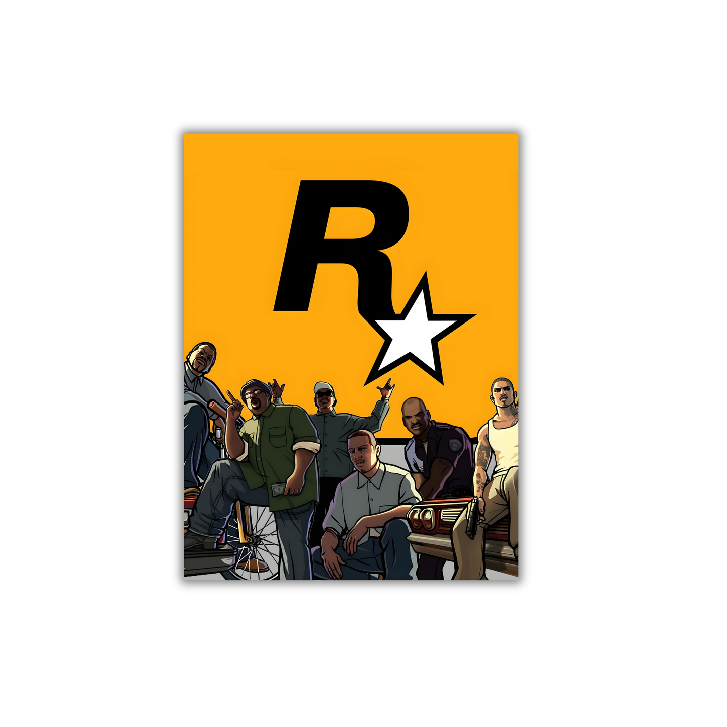 Grand Theft Auto Gaming Poster #332