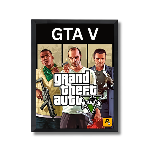 Grand Theft Auto (GTA V) Gaming Poster #333