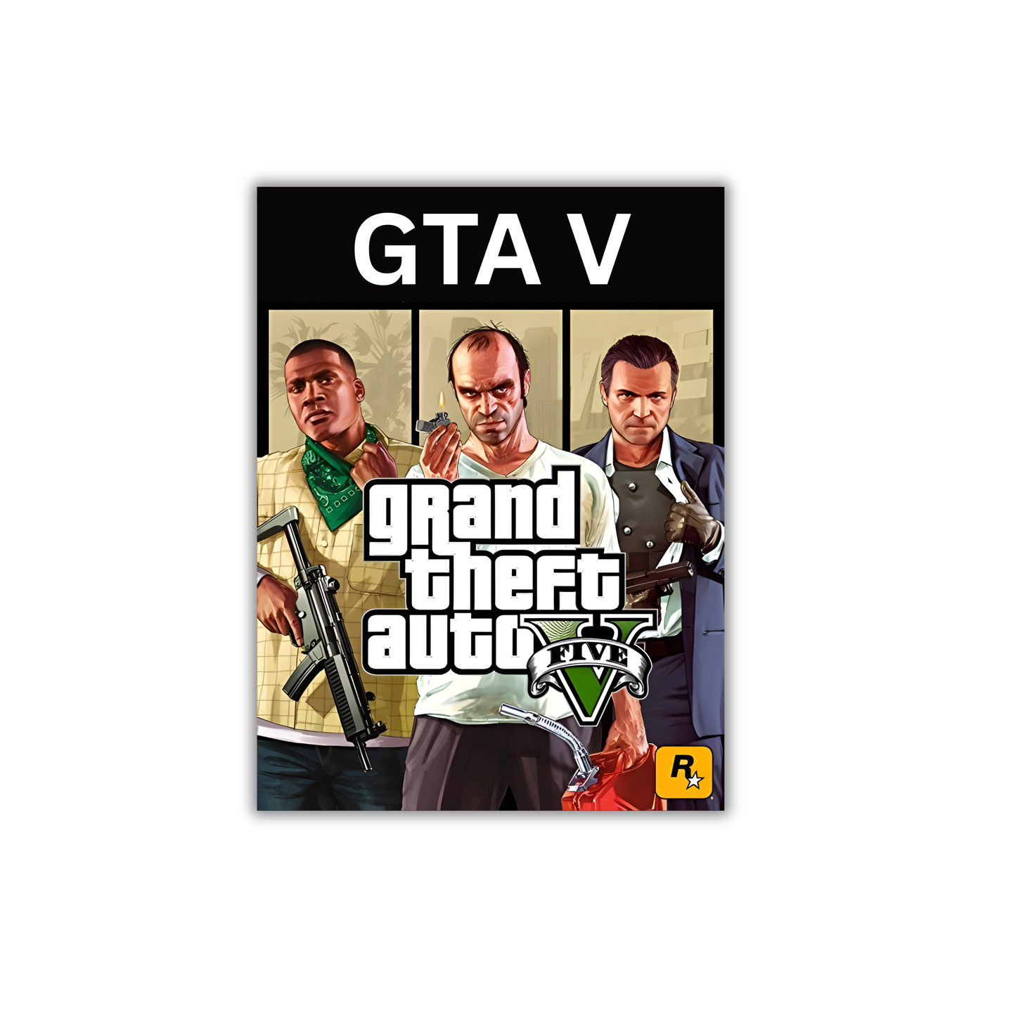 Grand Theft Auto (GTA V) Gaming Poster #333