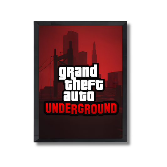 Grand Theft Auto underground Gaming Poster #334