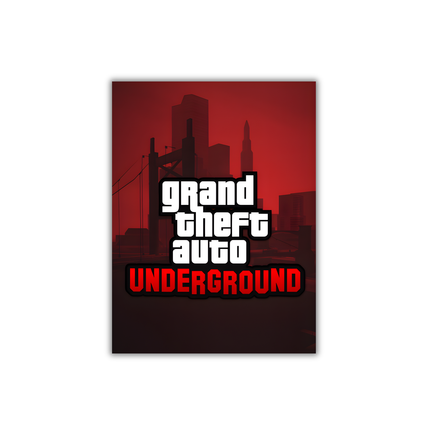 Grand Theft Auto underground Gaming Poster #334