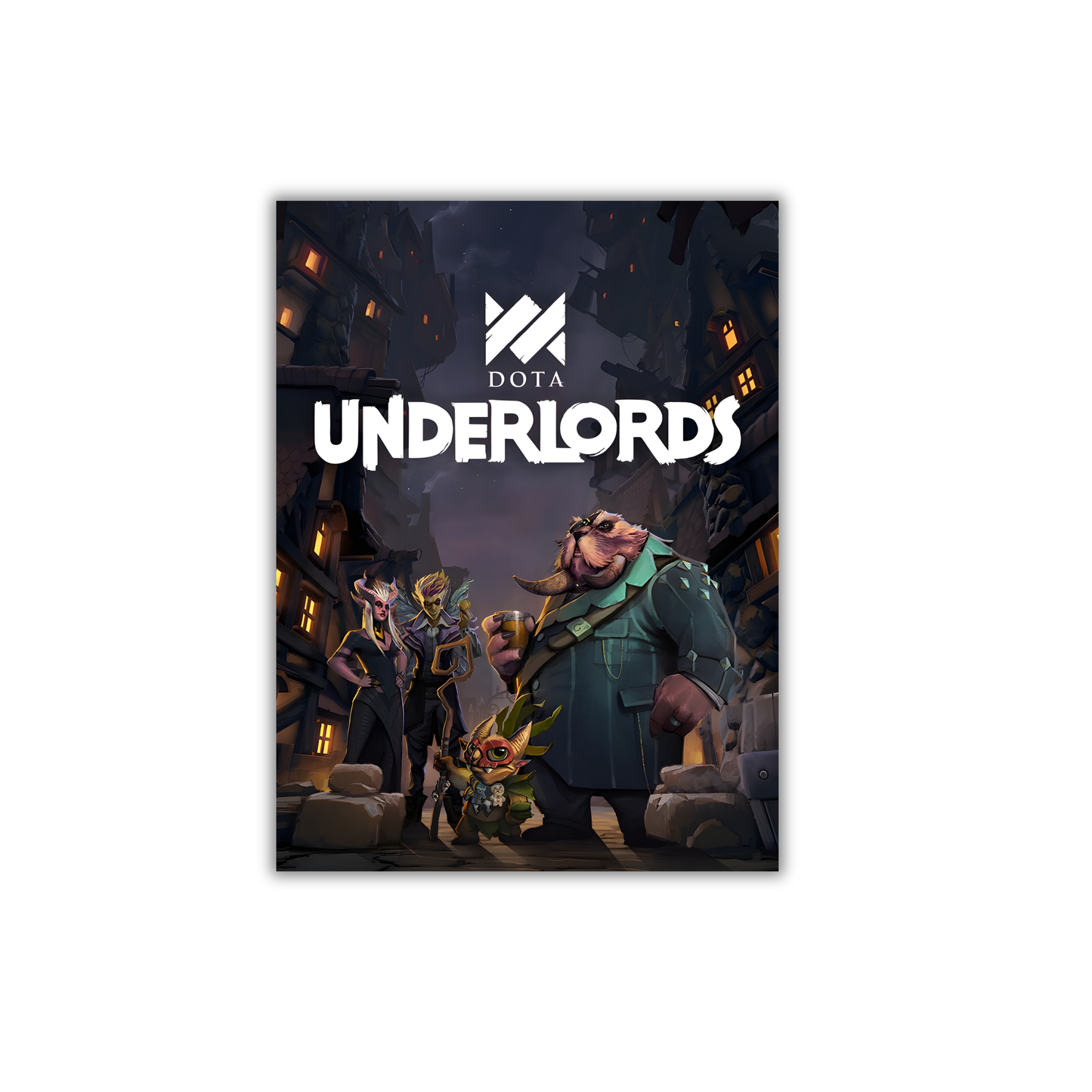 Dota Underlords Gaming Poster #335
