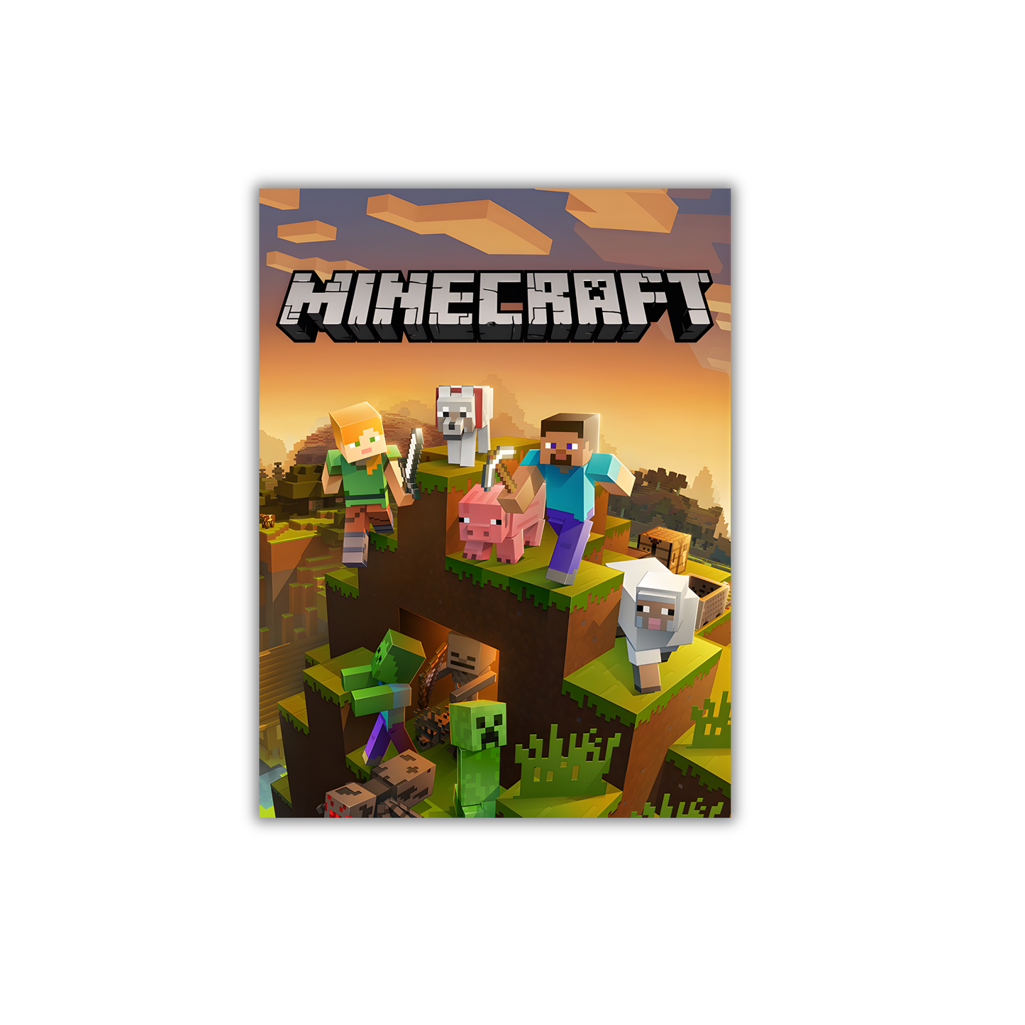 MINECRAFT Gaming Poster #336