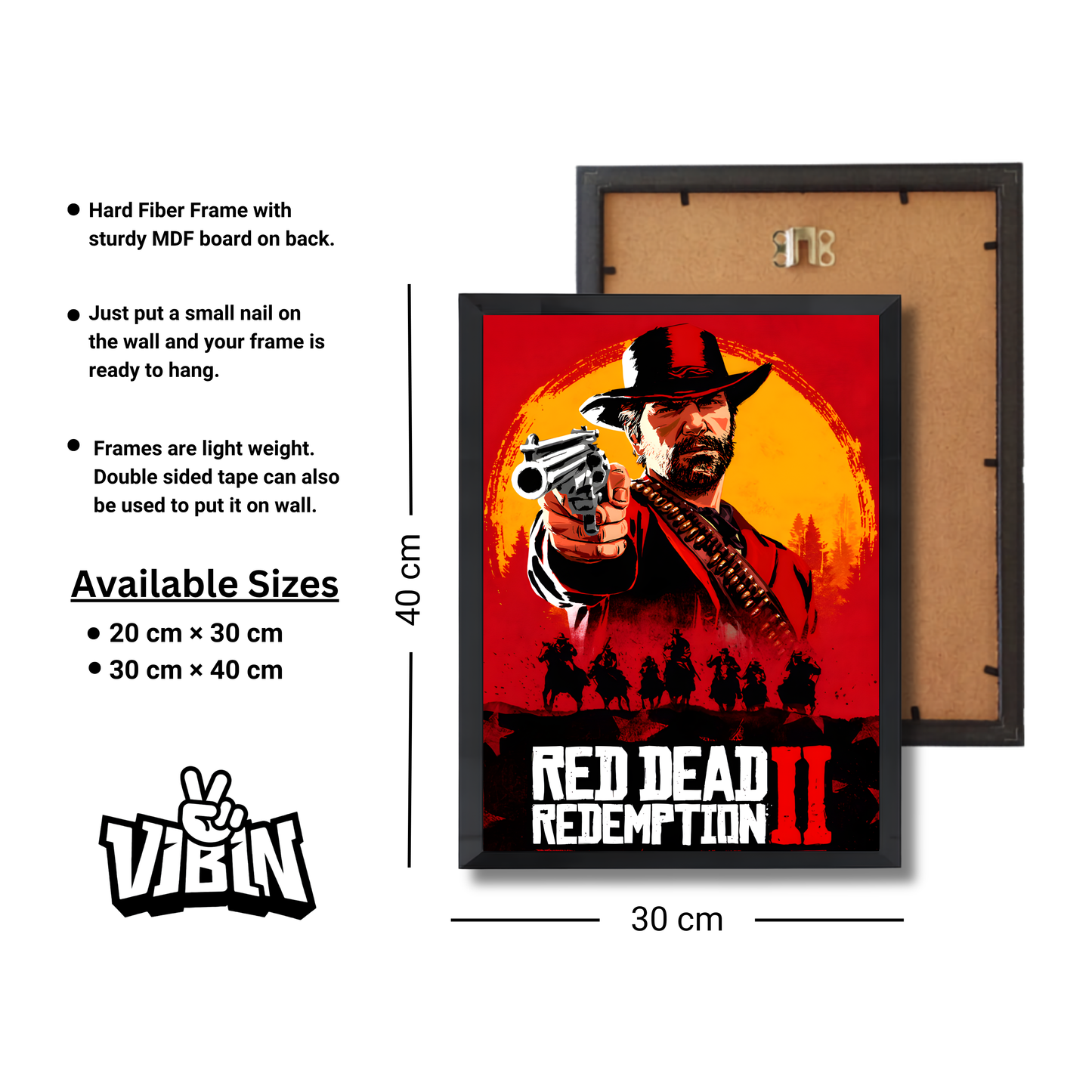 Red Dead Redemption 2 Gaming Poster #344