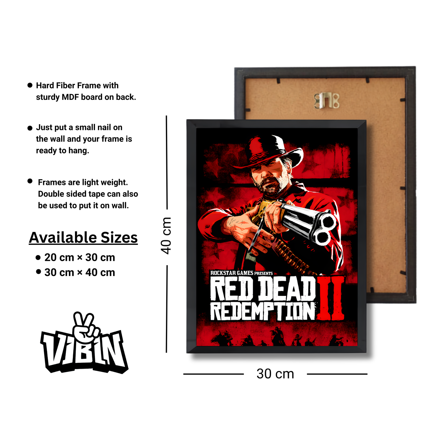 Red Dead Redemption 2 Gaming Poster #345