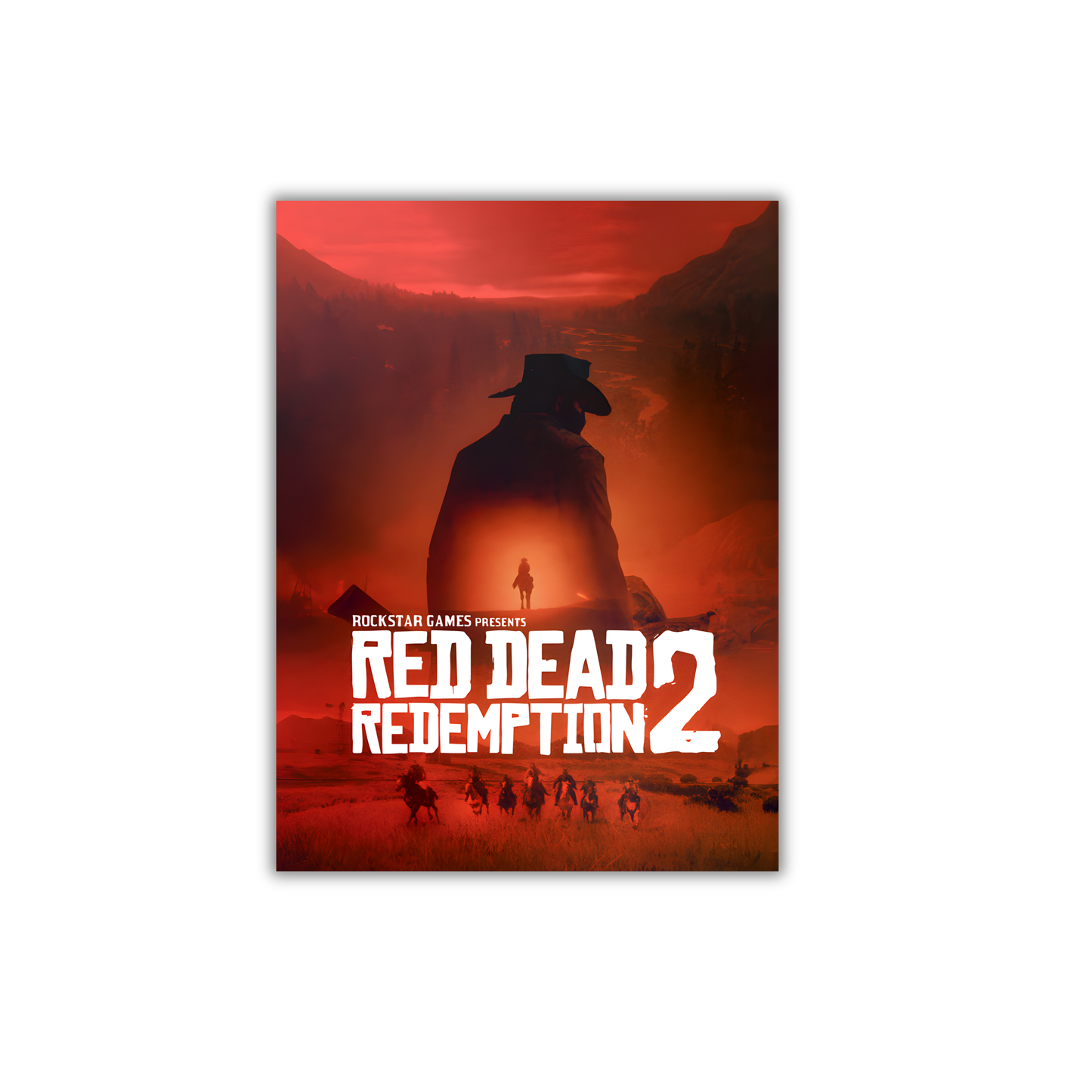 Red Dead Redemption 2 Gaming Poster #346