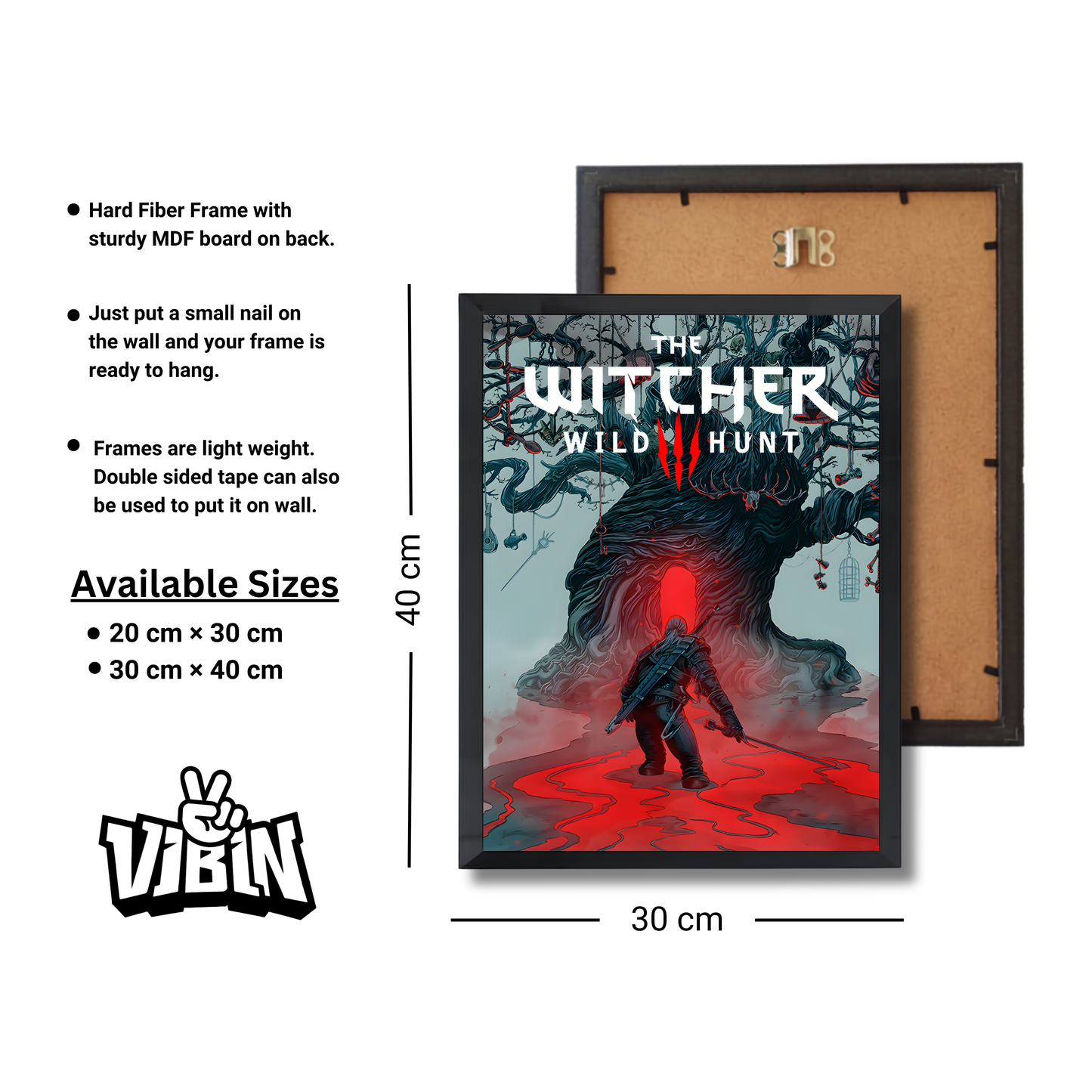 The Witcher 3: Wild Hunt Gaming Poster #349