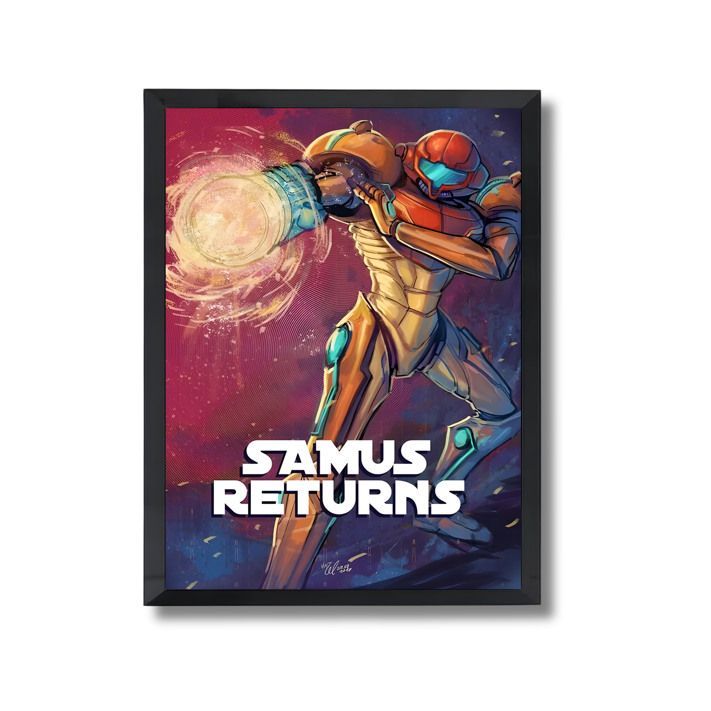 Samus Returns Gaming Poster #390