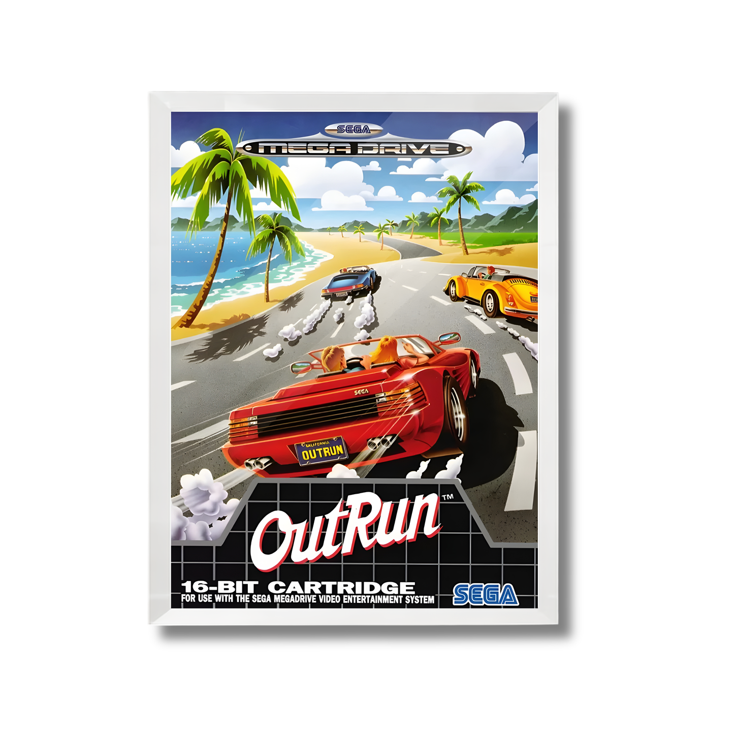Out Run Gaming Poster #394