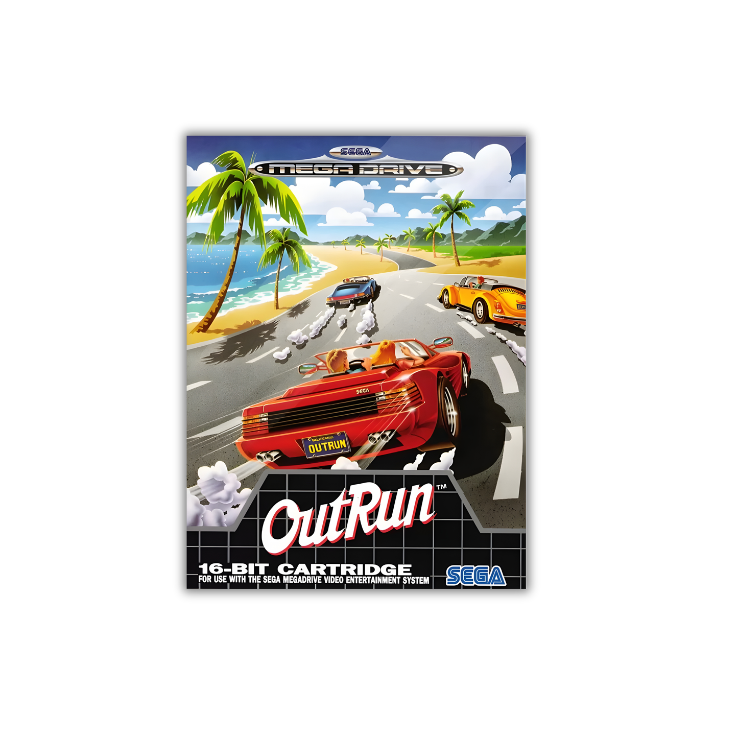 Out Run Gaming Poster #394
