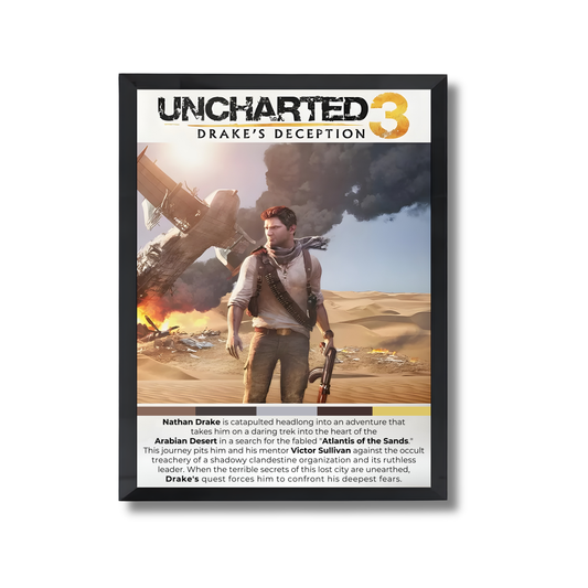 Uncharted Gaming Poster #395