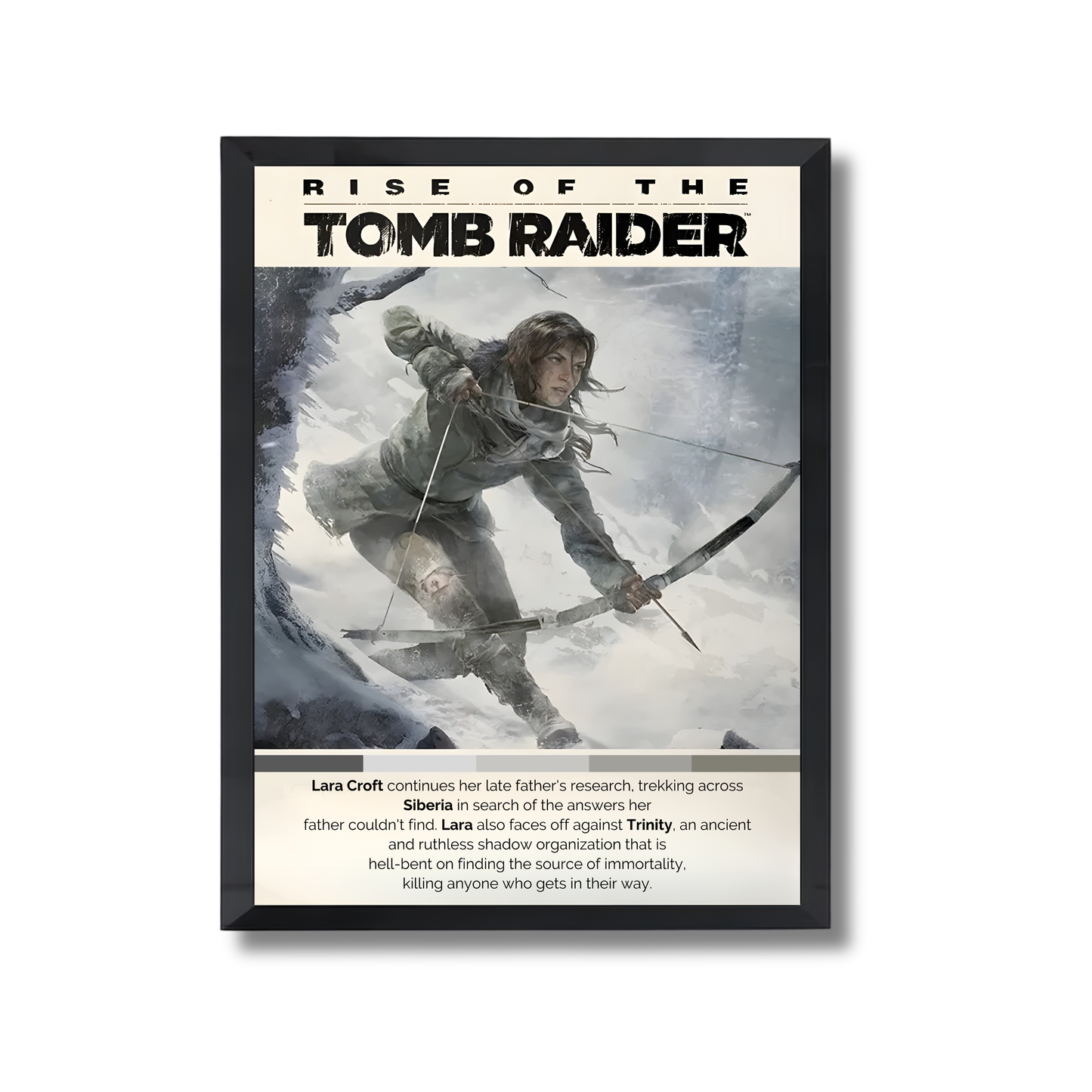 Rise of the Tomb Raider Gaming Poster #396