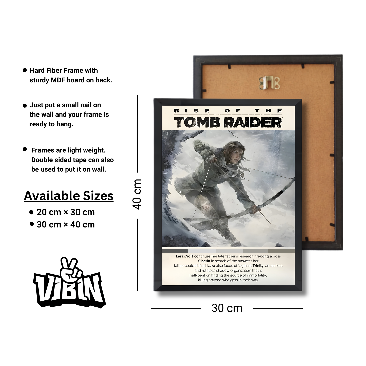 Rise of the Tomb Raider Gaming Poster #396